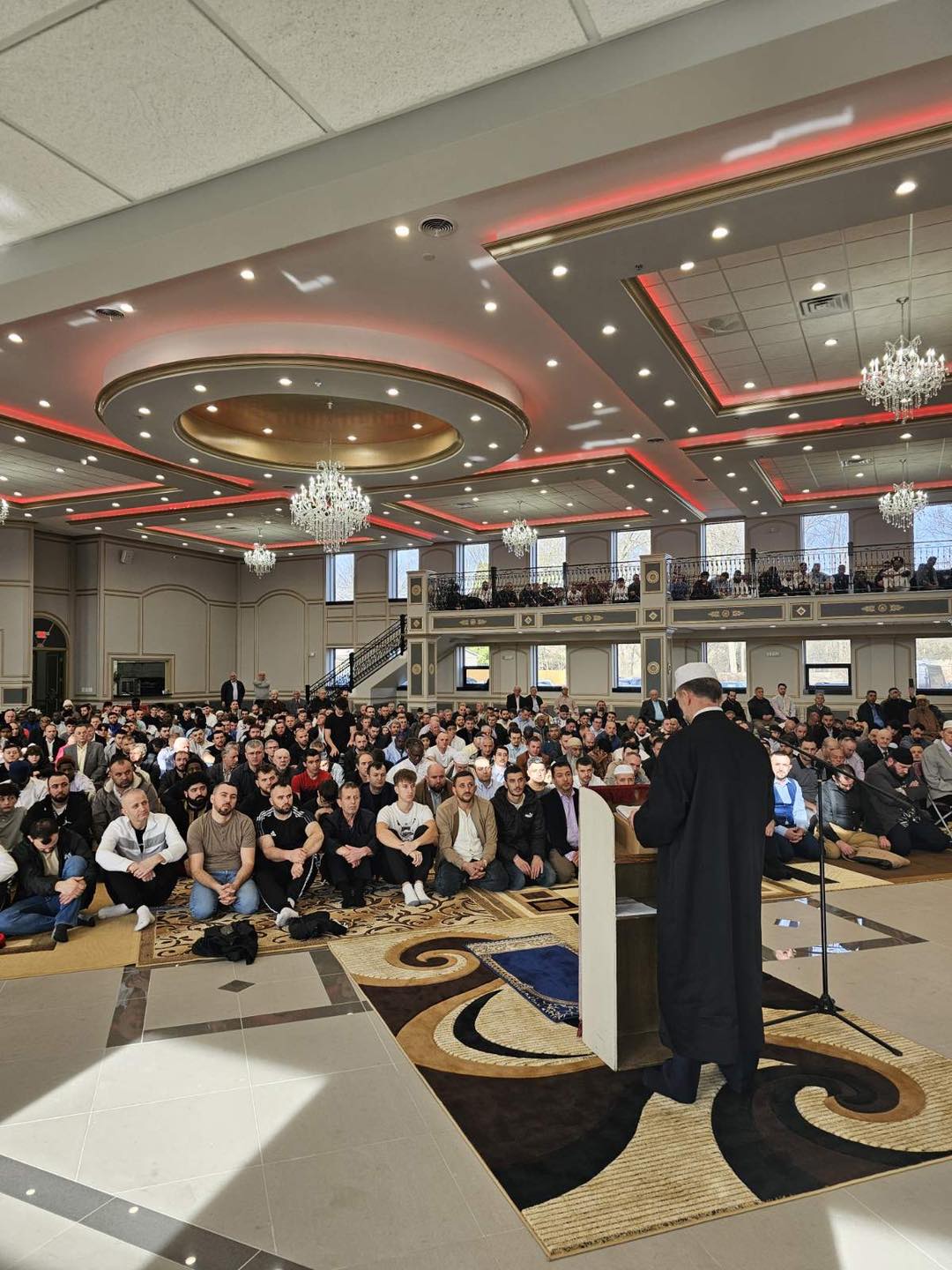 Eid prayer gathering